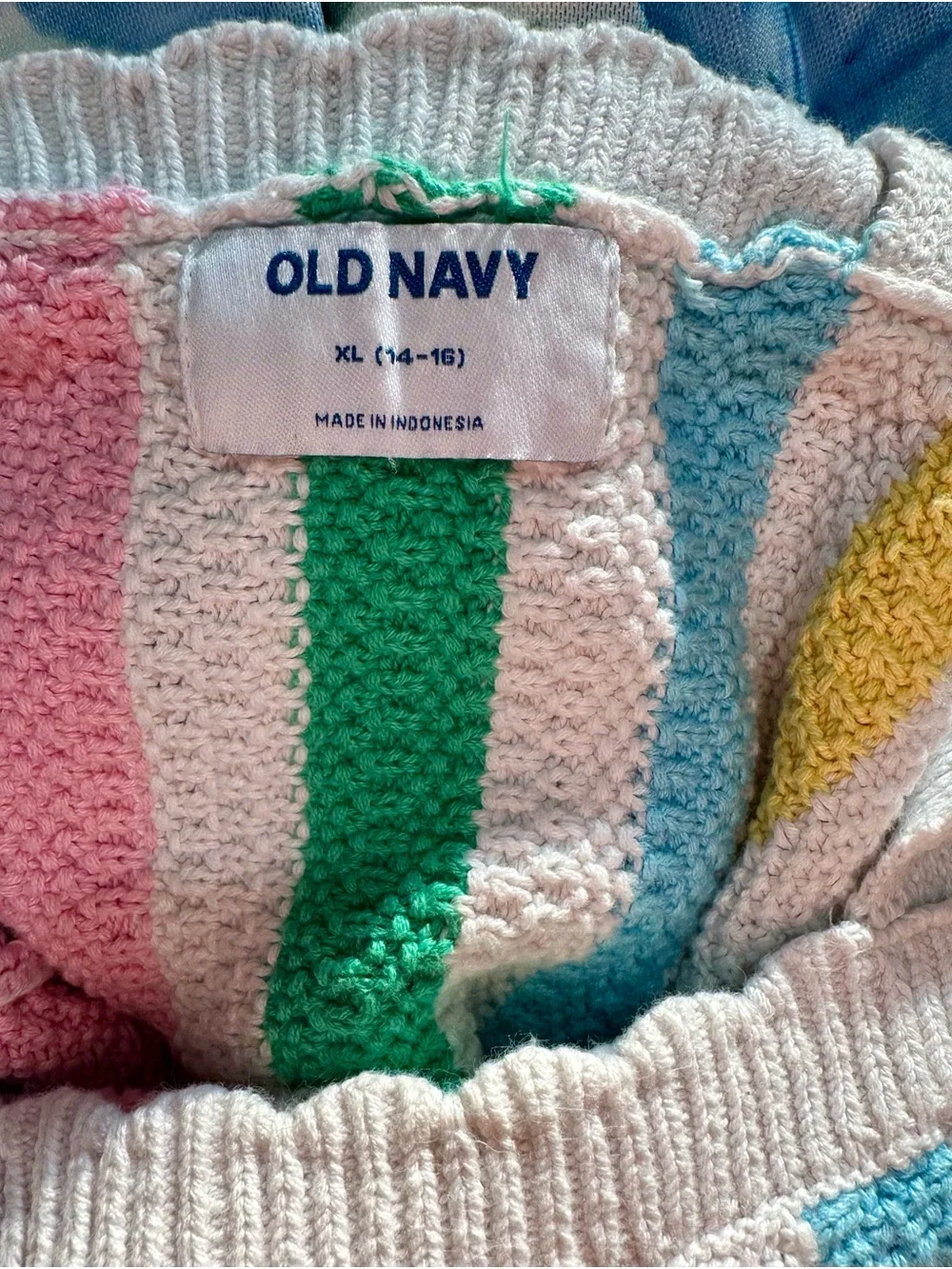 Girls’ Old Navy Colorful Sweater Tank